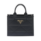Medium Leather Handbag - Black