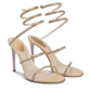 Cleo Crystal Sandal 105 - Beige