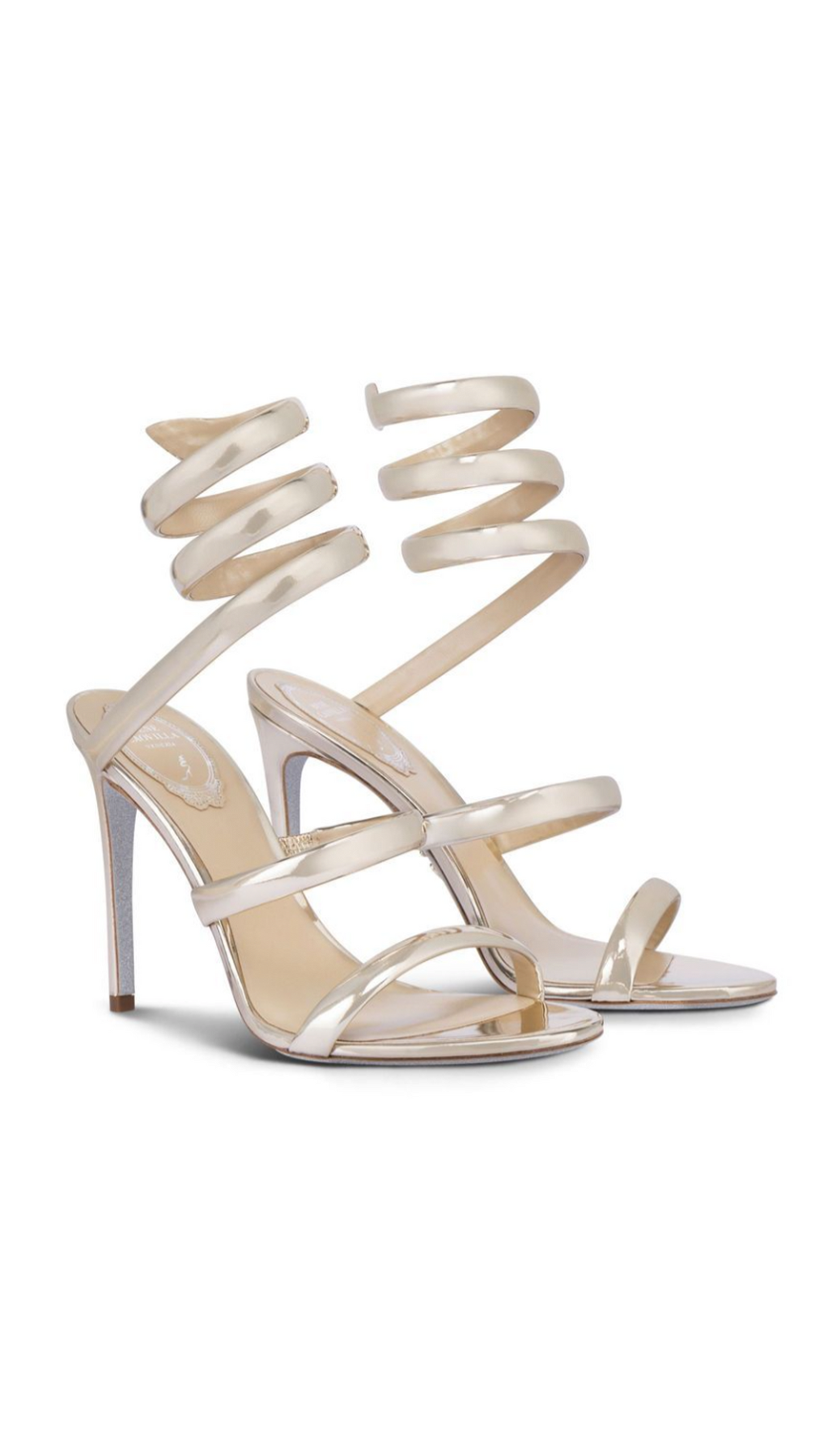 Cleo Heeled Sandals - Gold