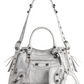 Neo Cagole City Small Handbag in Dirty Effect - Optic White