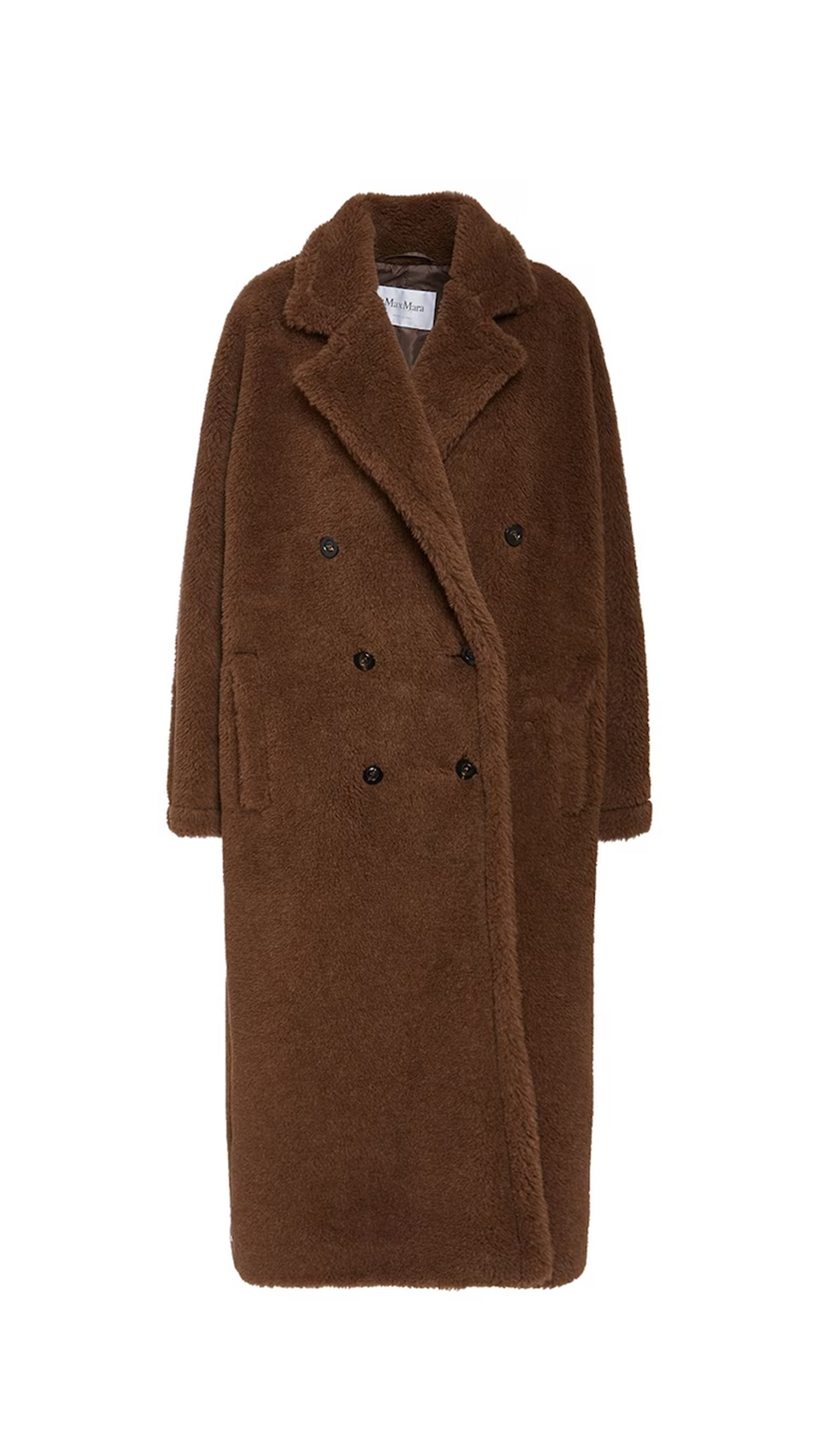 Teddy Bear Icon Coat - Mocha