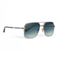 1980 Gradient Sunglasses - Silver Antique