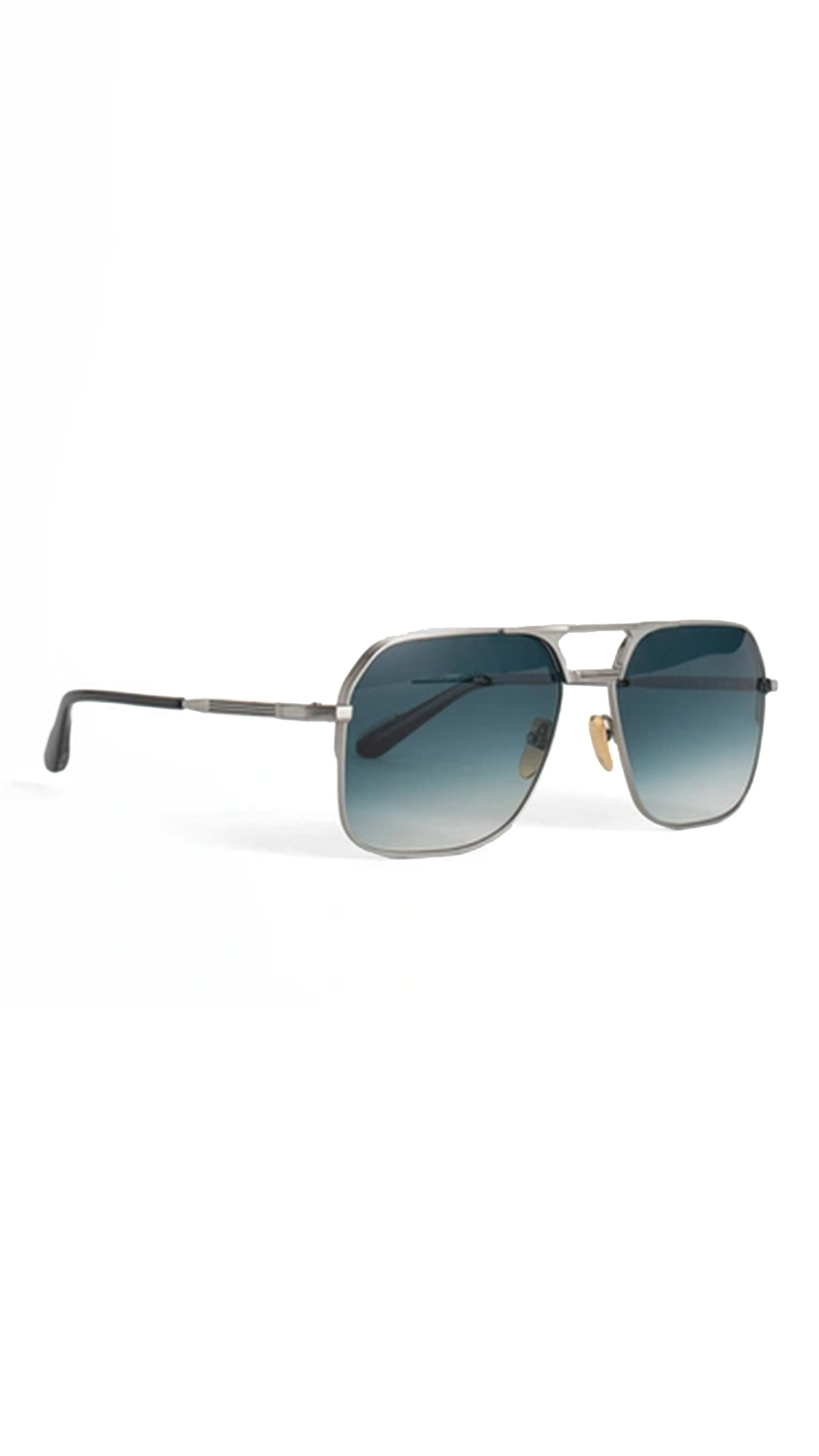 1980 Gradient Sunglasses - Silver Antique