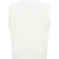 Cotton Jersey Vest Top - White