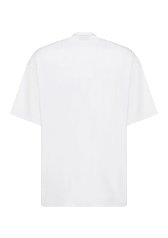 Swim T-Shirt in Technical Mesh - White
