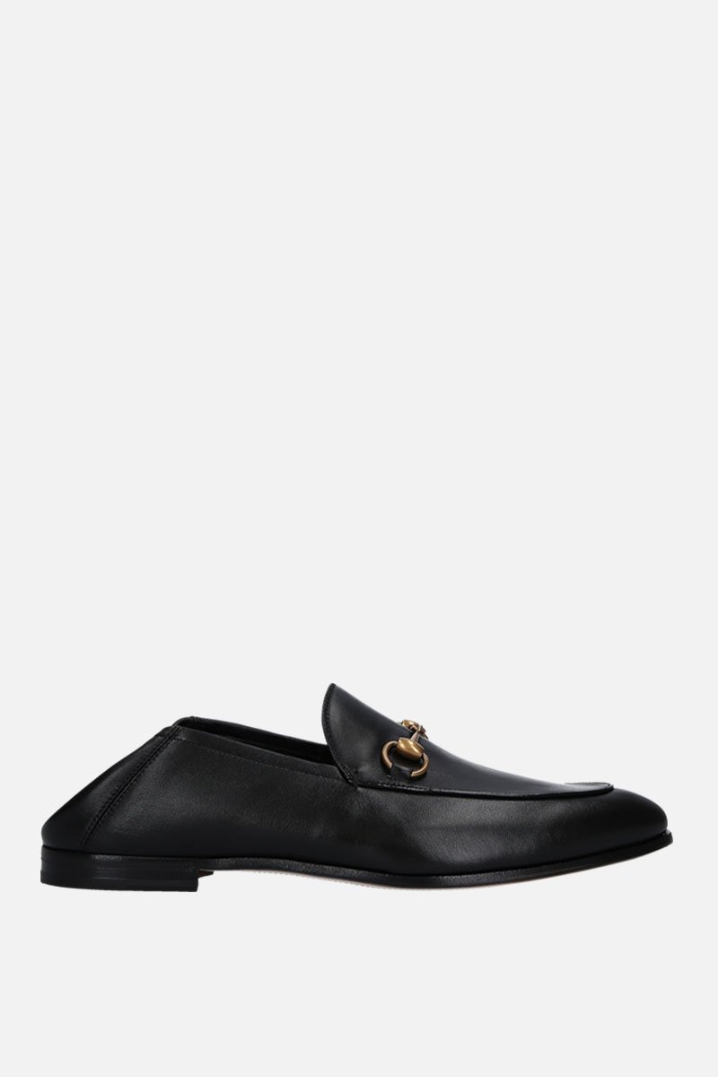 Horsebit Leather Loafer - Black