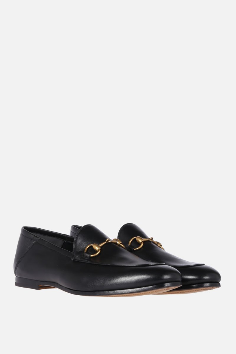 Horsebit Leather Loafer - Black
