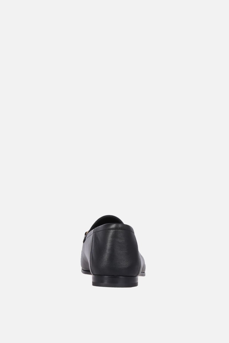 Horsebit Leather Loafer - Black