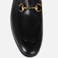 Horsebit Leather Loafer - Black