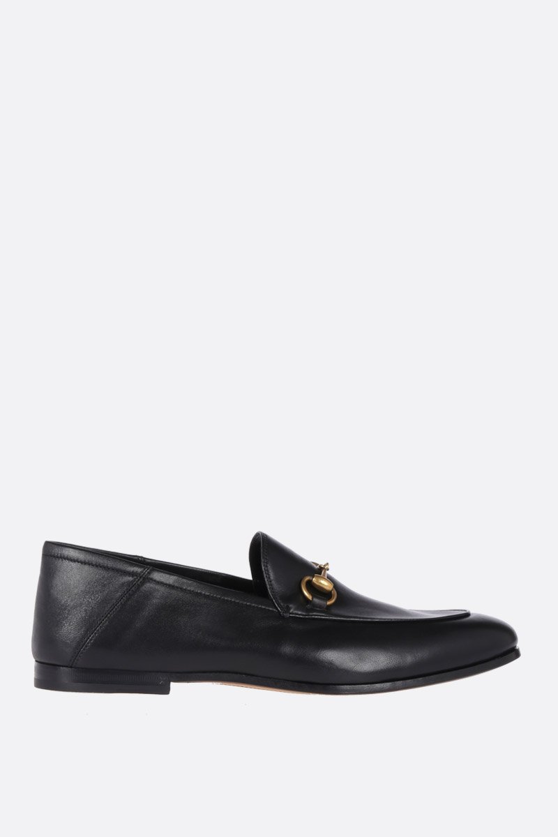 Horsebit Leather Loafer - Black