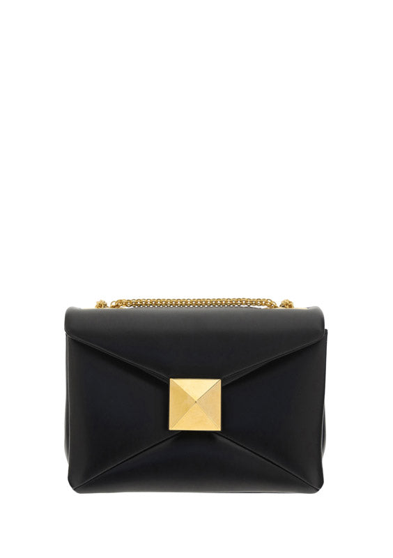 ONE STUD Nappa Bag With Chain - Black