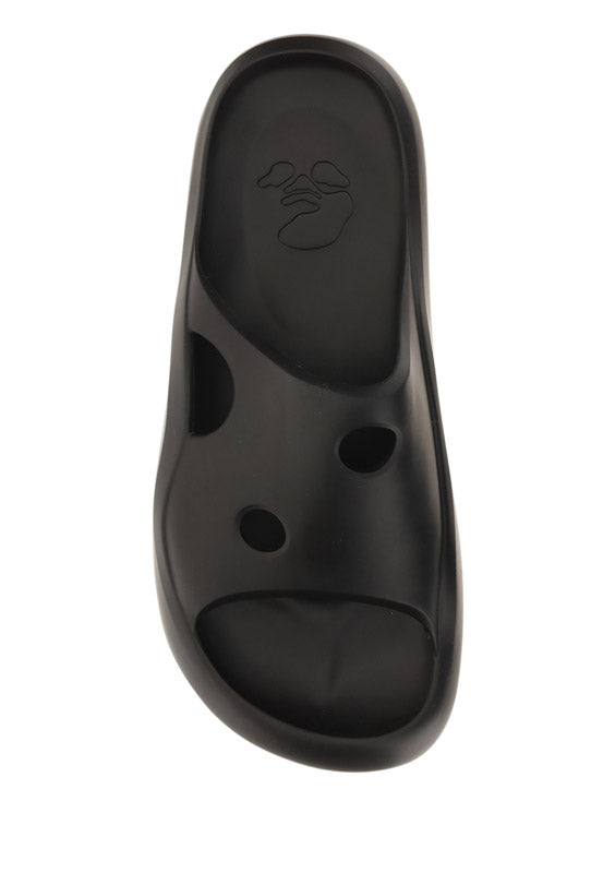 Meteor Rubber Slider - Black