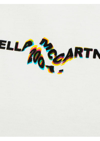 Glitch Logo T-Shirt - White