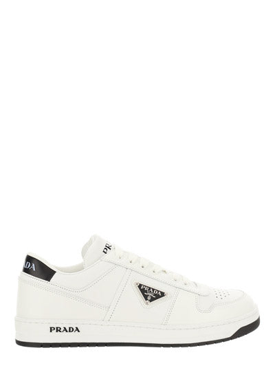 Downtown Leather Sneakers - White