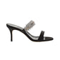 Sako Satin 70 Sandals - Black