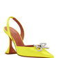 Rosie Sling Satin Pump - Yellow