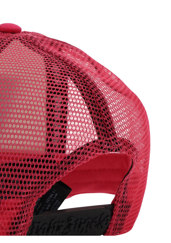 Broken Palm Trucker Hat - Pink / White