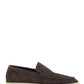 Summer Knitted Walk Loafers - Brown