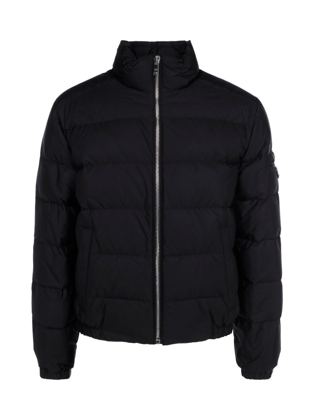 Re-Nylon Short Puffer Jacket - Black