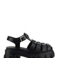 Monolith Rubber Sandals - Black
