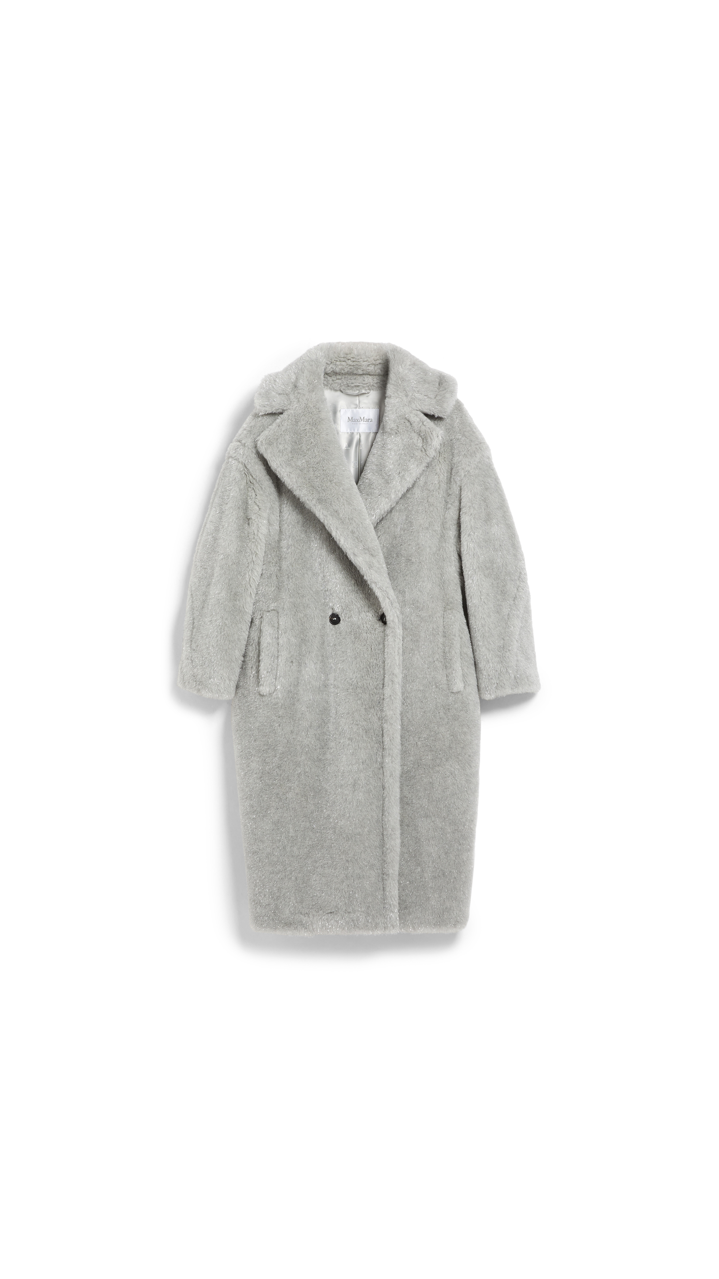 Teddy Bear Icon Coat - Light Grey