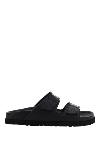 Logo Sandals - Black