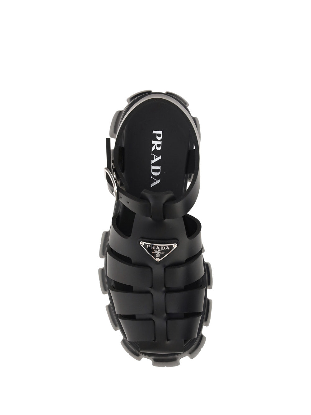 Monolith Rubber Sandals - Black