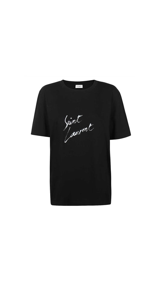 Signature Logo T-Shirt - Black