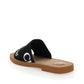 Woody Mule Sandals - Black.
