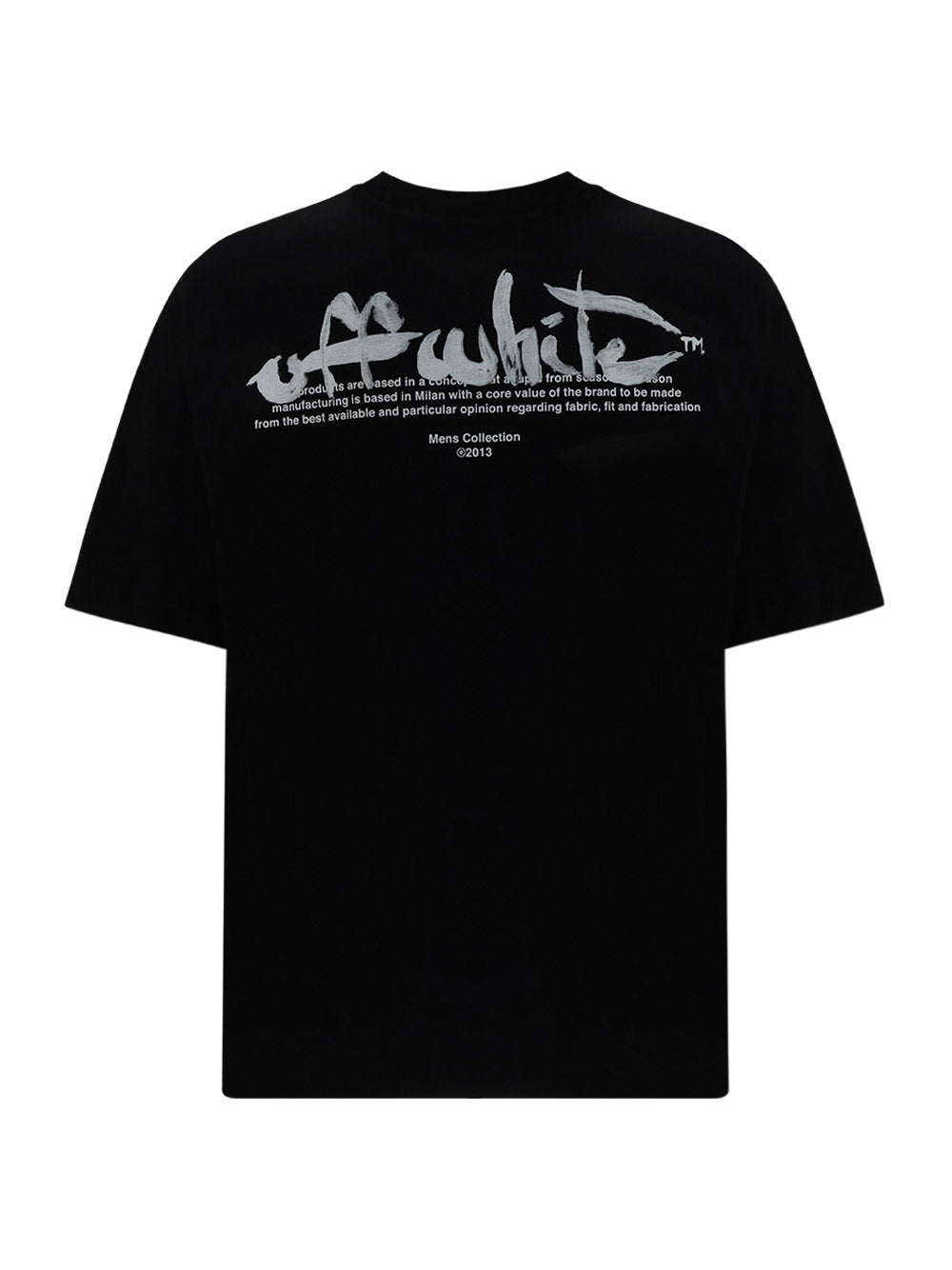 Paint Script Over Skate S/S Tee - Black