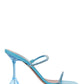Gilda Crystal Sandals - Aqua Blue