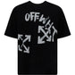 Paint Script Over Skate S/S Tee - Black