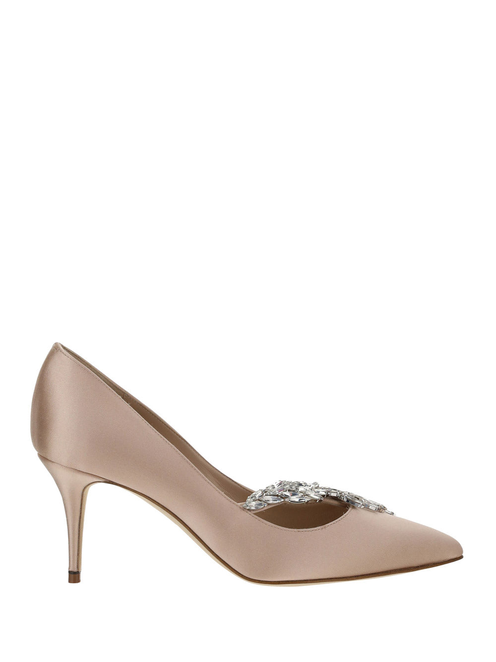 Nadira 70 Pumps - Nude