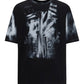 Cotton T-Shirt with Body Armour Print