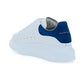 Oversized Sneakers - White / Blue.