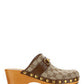 Women's GG Clog - Beige / Ebony