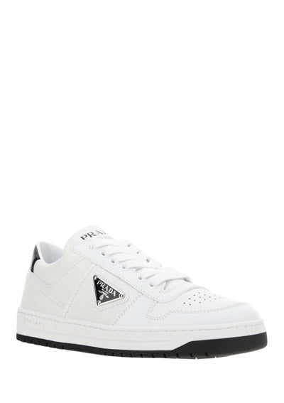Leather Sneakers - White