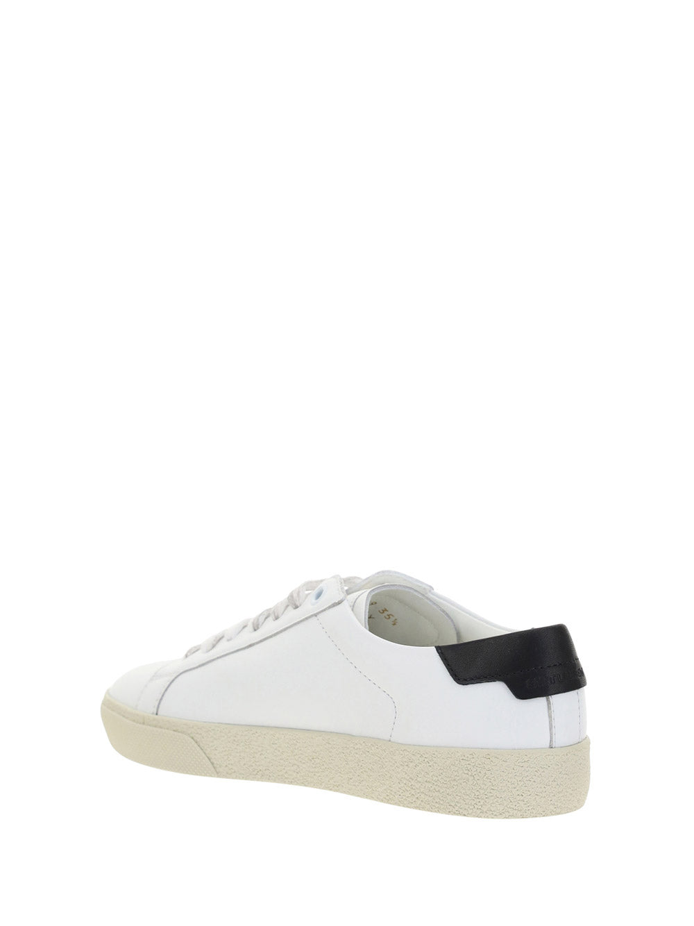 Court Classic SL/06 Embroidered Sneakers in Leather - Optic White
