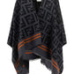 FF Logo Poncho - Black