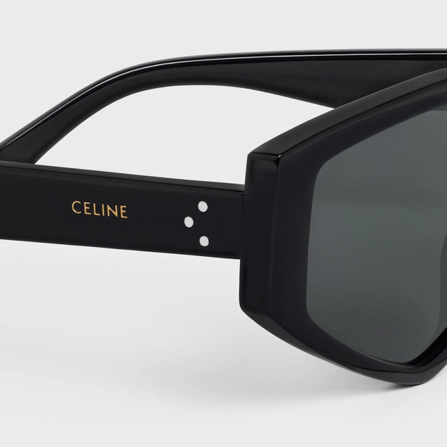 Graphic S229 Sunglasses in Acetate - Black
