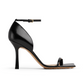 Stretch Strap Sandal - Black