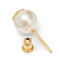 Vlogo Signature Earrings with Pearls - Gold