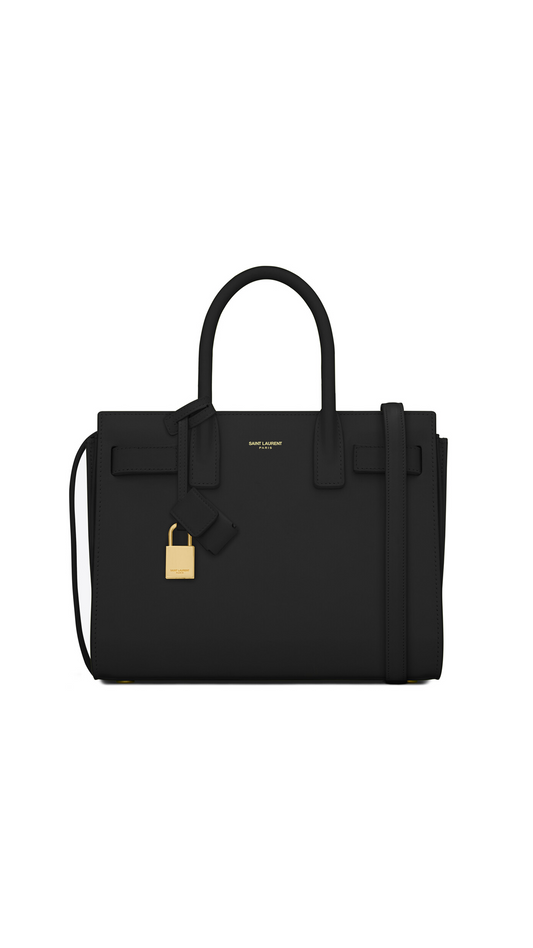 Sac de Jour Baby in Smooth Leather - Black