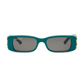Dynasty Rectangle Sunglasses - Green