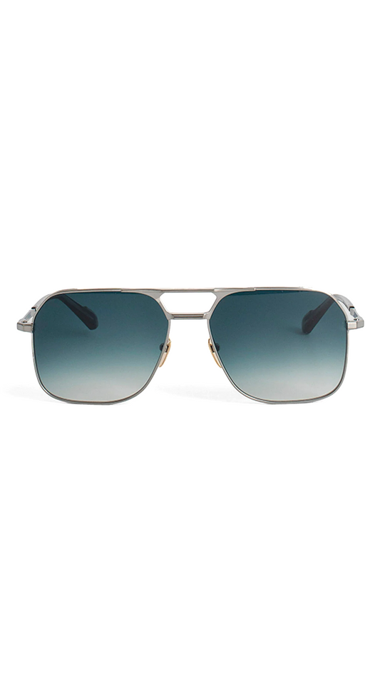 1980 Gradient Sunglasses - Silver Antique