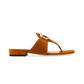 Gucci Blondie Suede Thong Sandal - Camel