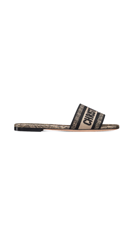 Dway Plan De Paris Slide - Black/Beige