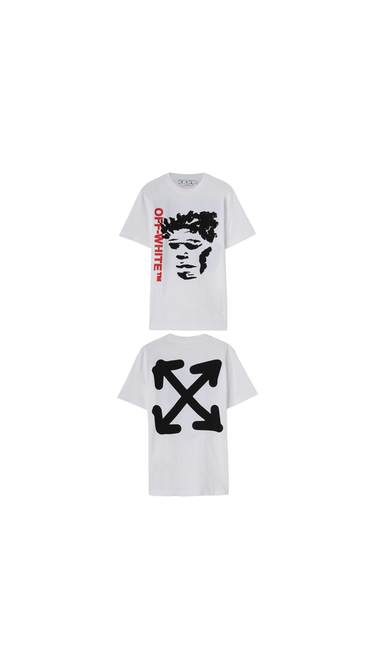 Graphic-Print Arrows T-Shirt - White