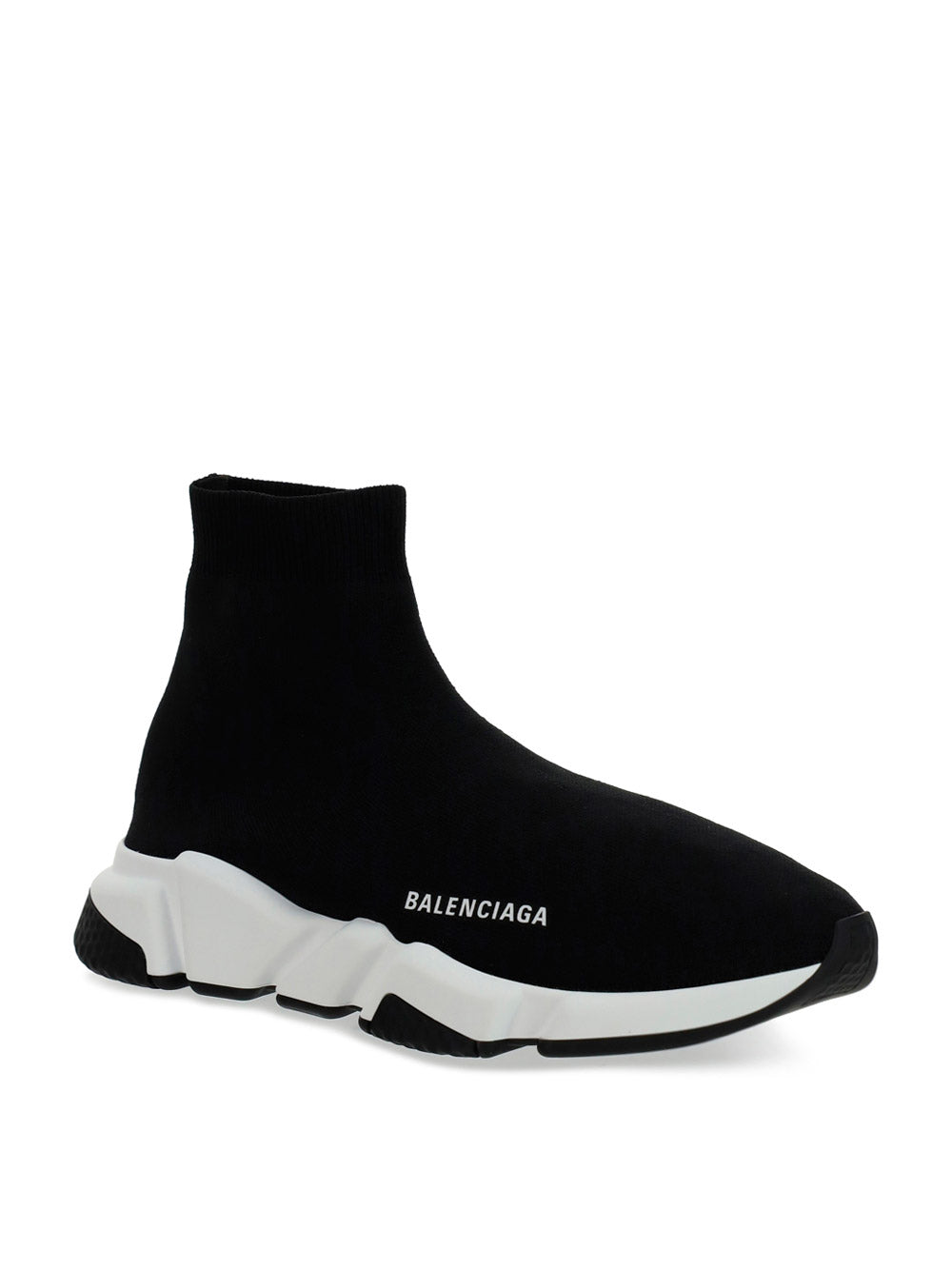 Speed Recycled Knit Sneaker - Black