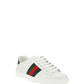 Ace Leather Sneakers - White/Green